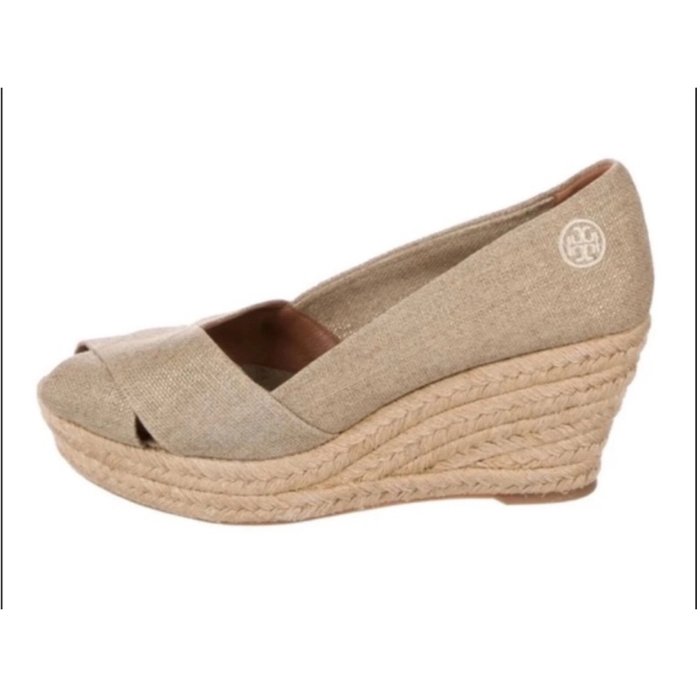 Tory Burch Filipa Espadrille
Wedge Tan Heel Womens Size
7.5 Made In Spain - Picture 2 of 7